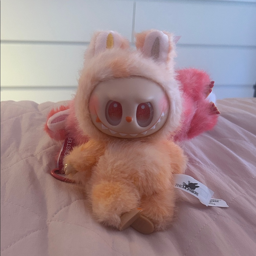 happiness lafufu plush keychain!